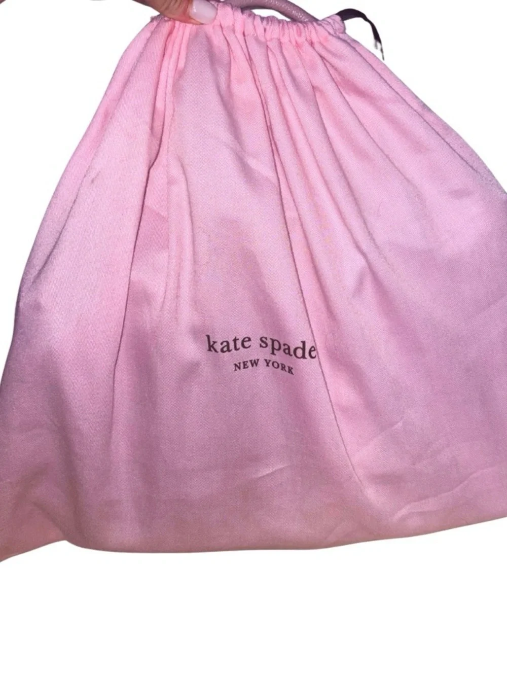 kate spade Dusty Lavender Pink Leather Crossbody Satchel